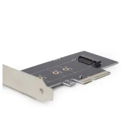 PEX-M2-01 Gembird M.2 SSD NVMe adapter PCI-Express add-on card, sa dodatnim low-profile breketom