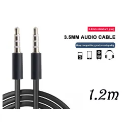Xwave Audio kabl 3.5mm-3.5mm AUX 1.2m crni