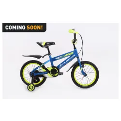 Xplorer kids bicycle NEXO navy blue-yellow 16"