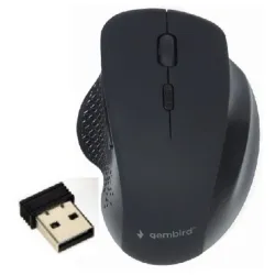 MUSW-6B-02 Gembird Bezicni mis 2,4GHz opticki USB 6-button 800-1600Dpi black 112mm FO
