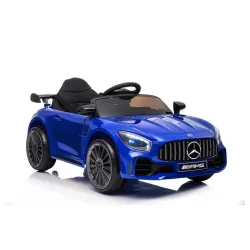 Mercedes GTR R+ AMG - Plavi - Auto na akumulator za decu