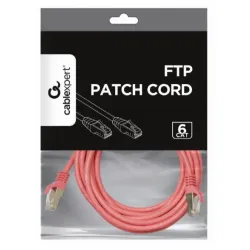 PP6-3M/RO Gembird Mrezni kabl,CAT6 FTP Patch cord 3m pink