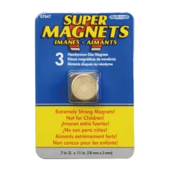 Neodijumski magnet 18x3mm 3 kom.