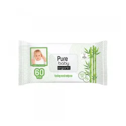 Maramice vlažne Pure Organic  60/1
