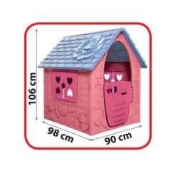 Kućica Velika Donahy - Pink - Kućice i tobogani