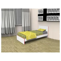 Krevet Evi 08 Belo crveno