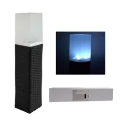 Solarna lampa od ratana