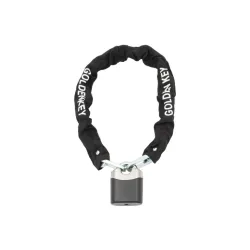 Brava lanac na katanac crna 8x800 mm golden key