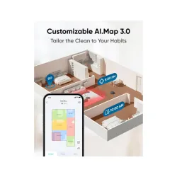 Eufy Omni X10 Pro MopMaster Robot Usisivač sa bazom crni