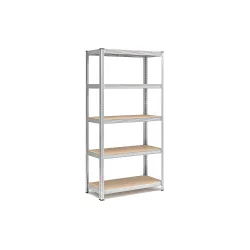 Metalna polica Bomber 5L 180x90x40 cm - pocinkovana