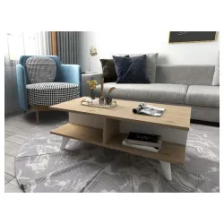 Klub sto Izabel belo safir hrast