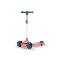 Trotinet sa 3 točka model QT-6061 roza/plava