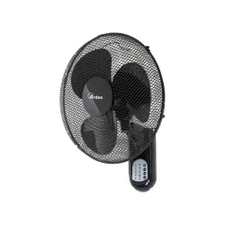 ARDES 5W40R ZIDNI VENTILATOR 50W SA DALJINSKIM UPRAVLJAČEM I TAJMEROM CRNI