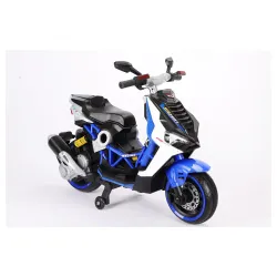 Vespa Velika V12 - Plava - Motor na akumulator za decu