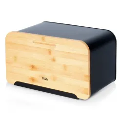 Vilde 259613 - Kutija za hleb metal - bambus ,  35x22x20.5 cm