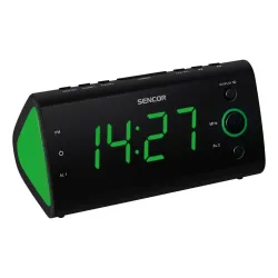 Fm radio sa digitalnim prikazom vremena SENCOR SRC 170 GN zeleni