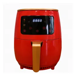 QUANTEK Q1301RD AIR FRYER SA TAJMEROM LCD 6L 1600W CRVENA