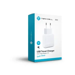Kucni punjac Teracell Evo LP01 Lightning USB 1A beli