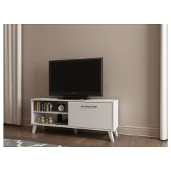 Tv komoda i polica belo