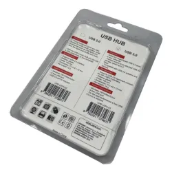 UHB-U3P4-03 ** Gembird HUB 4 USB3.0 4-port, storage speed 5Gbps, black (alt. UHB-U3P4-05 559)