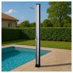 Solarni tuš 38l sa nožnom slavinom