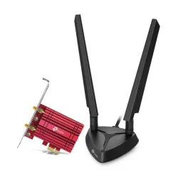 LAN MK PCI-E TP-Link Archer TXE72E WiFi 6 AX5400 dual band 2xExterna antena