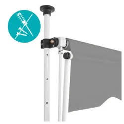 Balkonska Tenda 350x120cm Siva