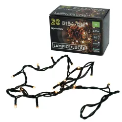 20 Lampica RIŽA, bela