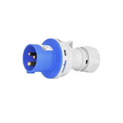 Industrijski utikač 16A 3P 230V 2P+PE