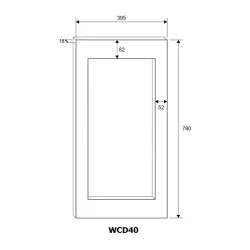 mQuvée WCED40PRP-780 vitrina za vina