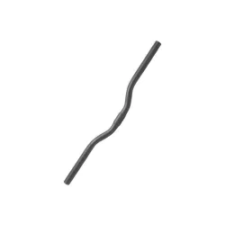 Volan krivi 560x25.4x22.2mm r25 mm, 6%, crni