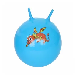 Lopta za skakanje plava, na naduvavanje, 55 cm