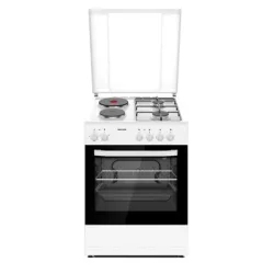Kombinovani šporet HEINNER HFSC-S60E2HSWH 2xstruja/2xGas/60cm