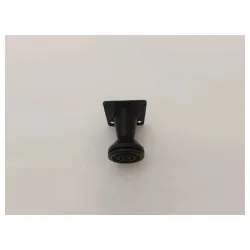 M504 Nogica podešavajuća crna mat 5 cm