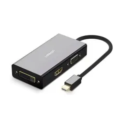 Adapter konverter Mini DP - HDMI/VGA/DVI MD114 Ugreen