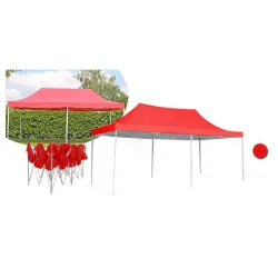 Paviljon Sa Mehanizmom 3x5,7m Crveni