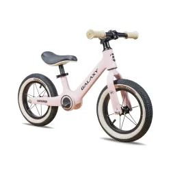 Balance bike 12" GALAXY EXPLORER roza