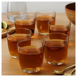 Set 6 staklenih čaša - providne