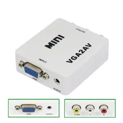 Adapter konverter VGA-RCA Audio/Video MVA-1