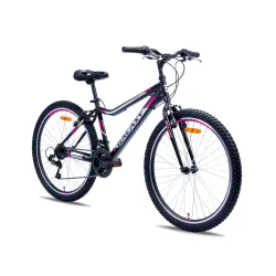 Bicikl GALAXY FESTINA 26"/18 crna/siva/ciklama MAT