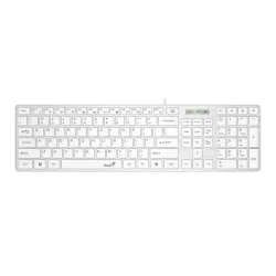 Tastatura Genius SlimStar 126 USB US bela