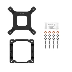 DeepCool AG400 DIGITAL PLUS 4xHeat Pipe, Real-Time CPU Screen, 220W 2x120mm 2100rpm 76CFM, Intel/AMD
