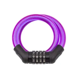 Brava spiralna na šifru 4 broja 15 x 650mm ljubičasta