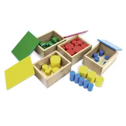 Montesori Kutije sa cilindrima 4 / 1