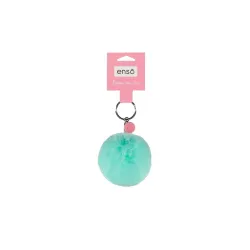 ENSO FLUFFY CHARMS dečiji privezak - tirkizna