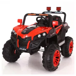 Džip terenac 4X4 - Crveni - Auto na akumulator za decu