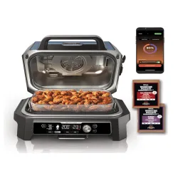 Roštilj NINJA OG901EU Woodfire PRO Connect XL/1700W/plava-crna
