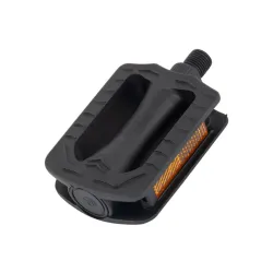 Pedala dečija pvc crna sa ležajem uži navoj 1/2” 95x86