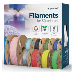 3DP-PETG1.75-01-Y PETG Filament za 3D stampac 1.75mm, kotur 1KG Yelow