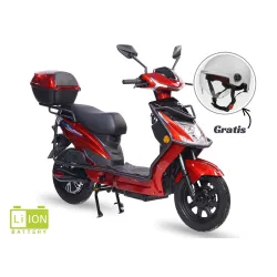 Električni bicikl 16" PHANTOM 250W 60V/33Ah LITHIUM crvena